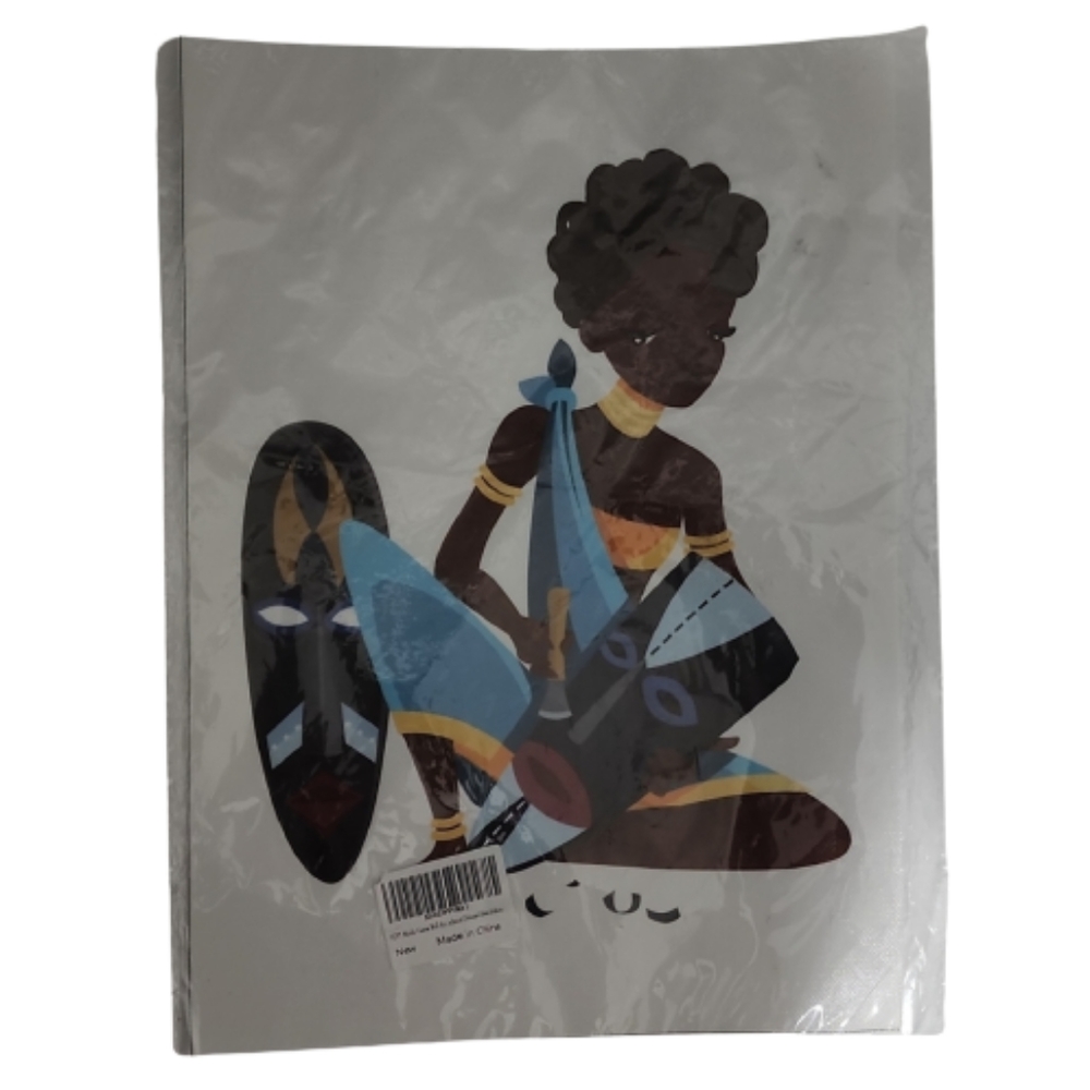 Beautiful Black Woman Canvas (cloth)Wall Art poster picture unframed 9 x 12